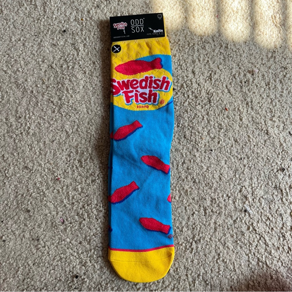 Swedish fish socks